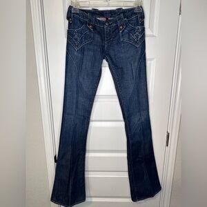 Rare Vintage Union Low Rise Dark Denim Jeans